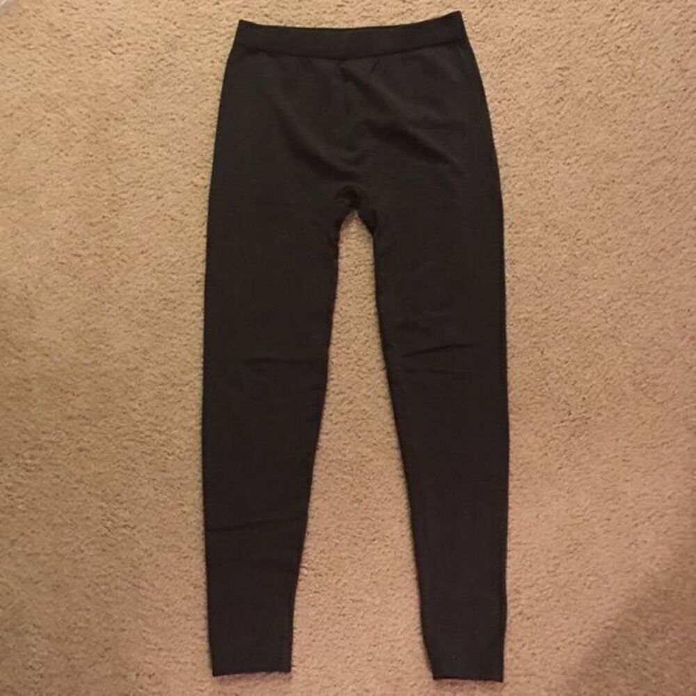 Gray Fleece Leggings‎